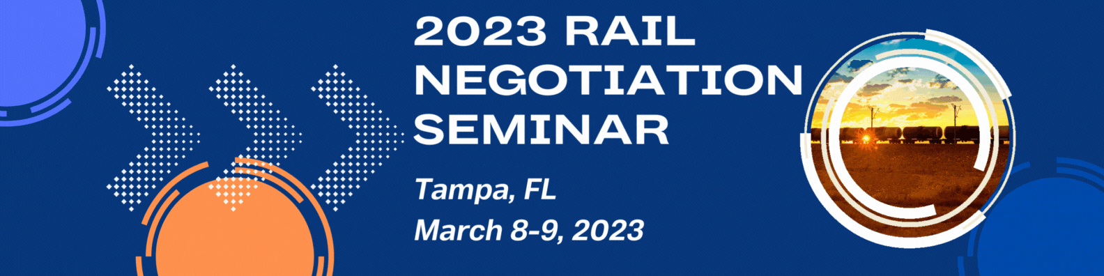2023 Rail Negotiation Seminar Hero Banner