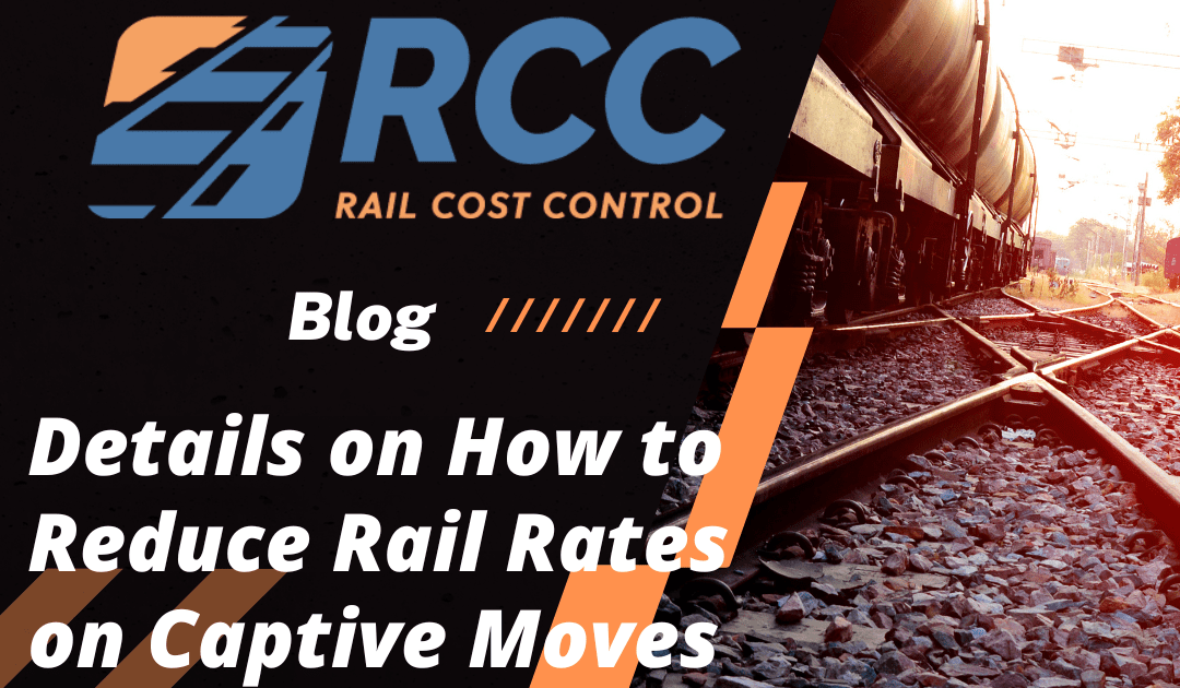 How to reduce rail rates on captive moves