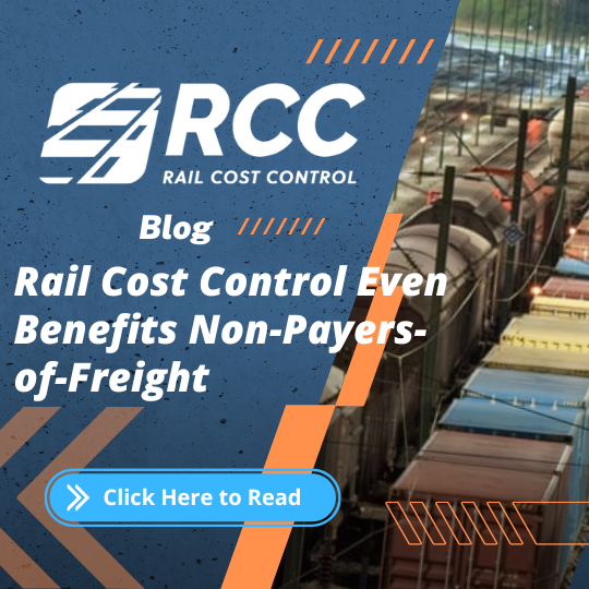 RCC Blog: Rail Cost Control Even Benefits Non-Payers-of-Freight