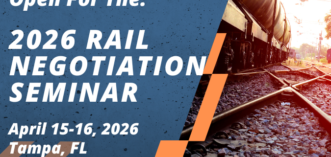 2026 Rail Negotiation Seminar