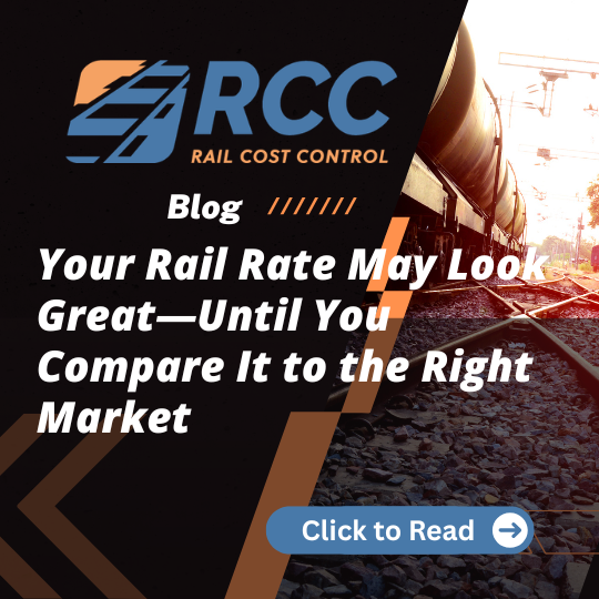 RCC Blog - Your Rail Rate May Look Great—Until You Compare It to the Right Market