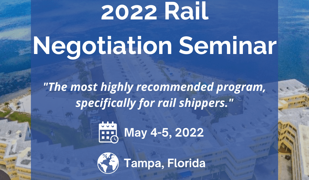 Rail Negotiation Seminar Details