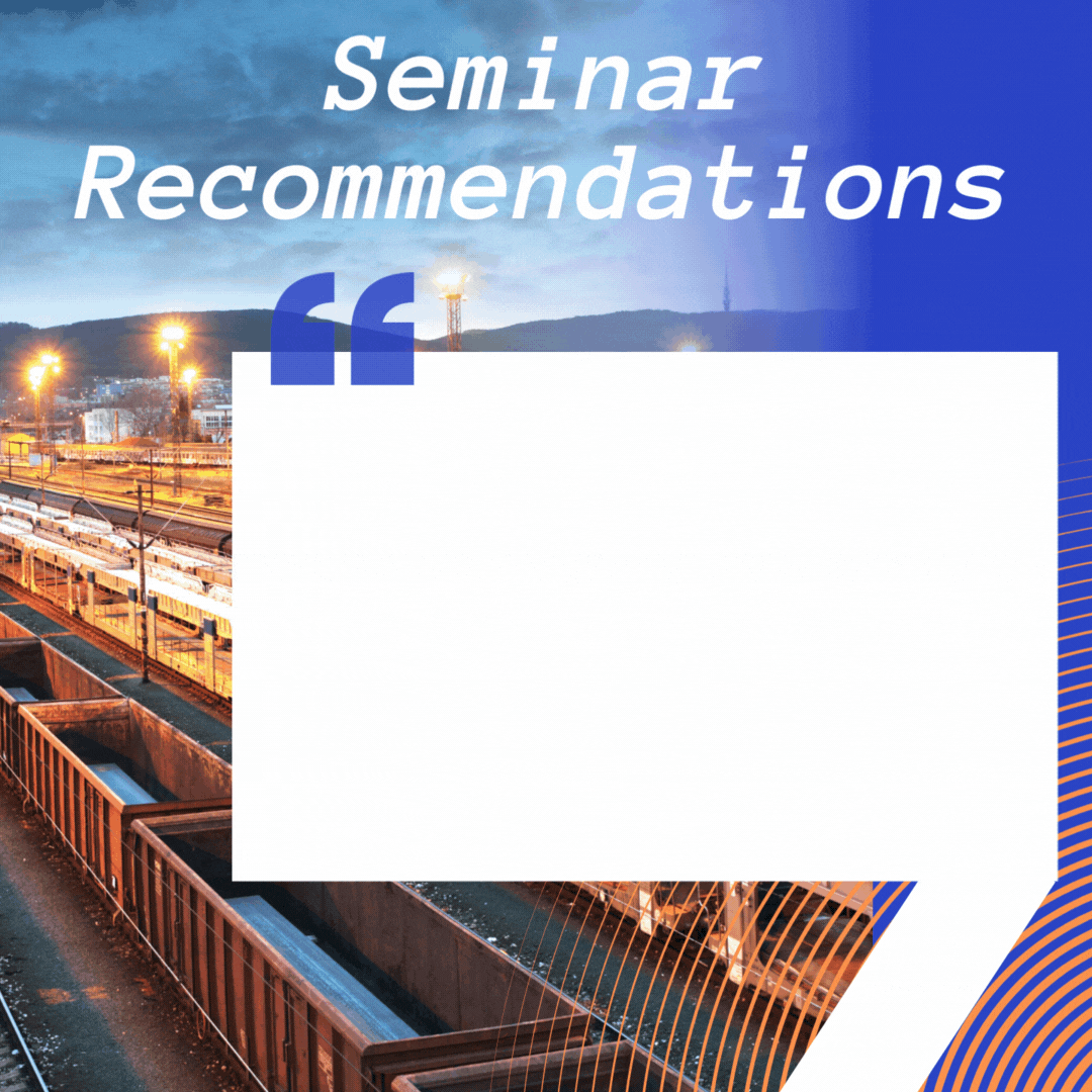 Rail Negotiation Seminar Recommendations